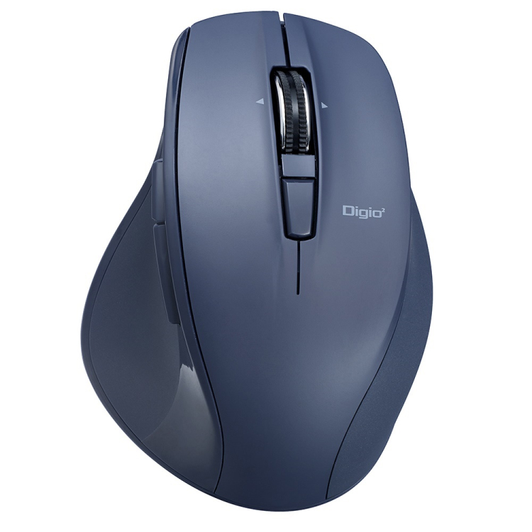 高速スクロール BT静音5ボタン BLEDマウス/ネイビー MUS-BKF165NB (tm)