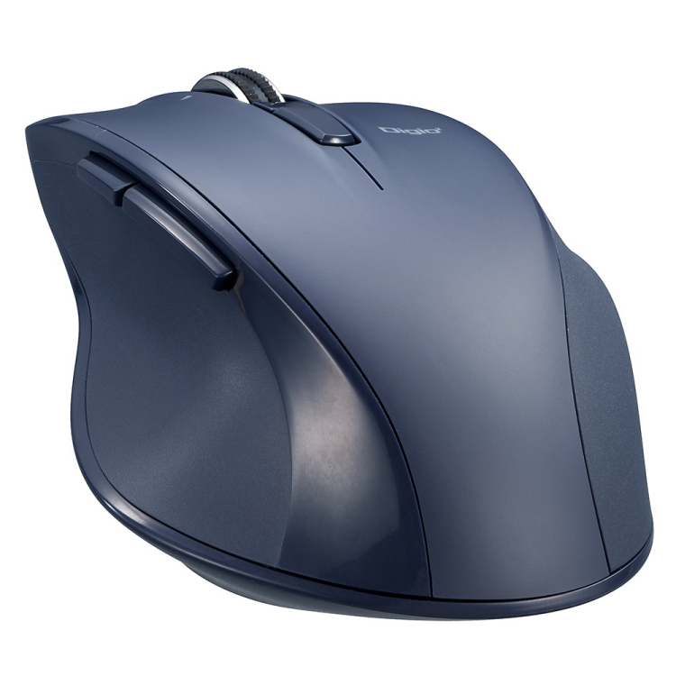 高速スクロール BT静音5ボタン BLEDマウス/ネイビー MUS-BKF165NB (tm)