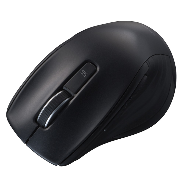 無線静音5ボタン BlueLEDマウス/ブラック MUS-RKF226BK (tm)