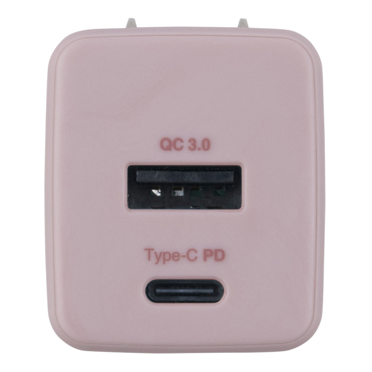 20WPD充電器/スモーキーピンク JYU-ACU011P (tm)
