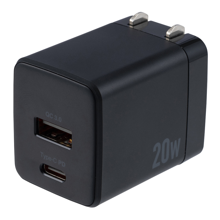 20WPD充電器/ブラック JYU-ACU011BK (tm)