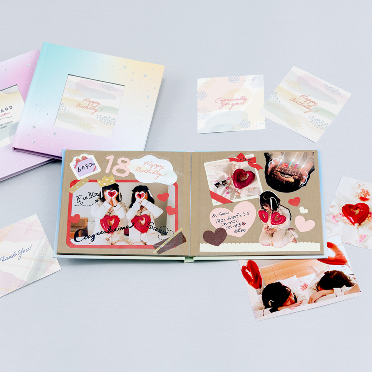 ブックフリー/ギフトカードアルバム/Sミニ/エクリュ3 A-SMBP-101-3