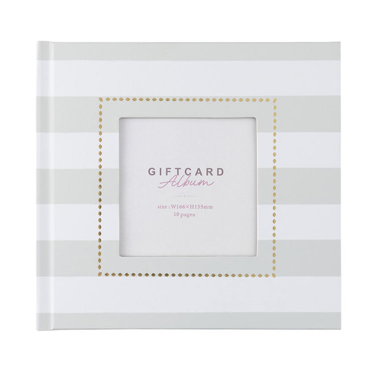 ブックフリー/ギフトカードアルバム/Sミニ/エクリュ3 A-SMBP-101-3