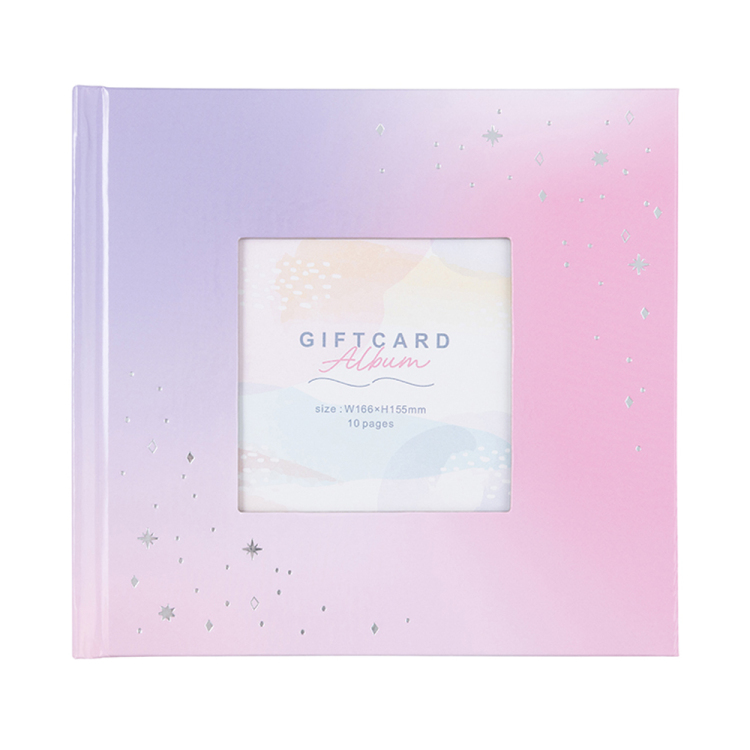 ブックフリー/ギフトカードアルバム/Sミニ/グラデ2 A-SMBP-102-2