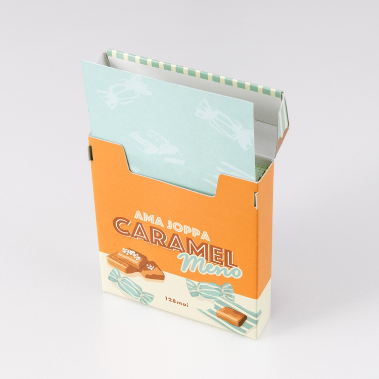 箱入りメモ・A7・128枚・キャラメル COC-ME-A703-4