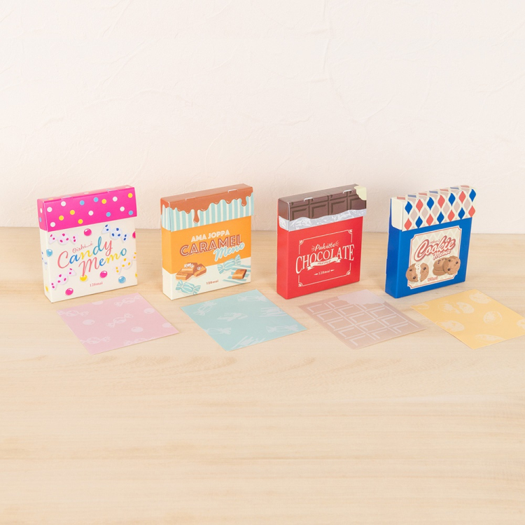 箱入りメモ・A7・128枚・キャラメル COC-ME-A703-4