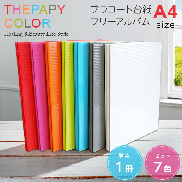 ナカバヤシ セラピーカラー  A4/N TCAF-A4/N-PB ピュアブルー