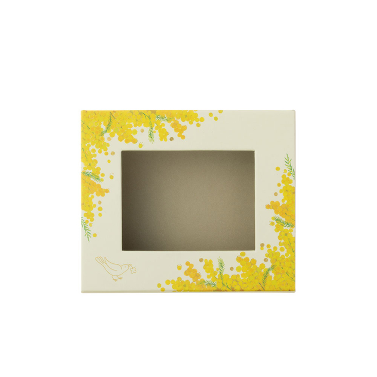 フォトランク フレームケース アルバム L/フラワーイエロー A-FTPC-104-Y