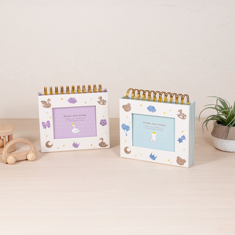 フォトランク フレームケース アルバム L/ベビーブルー A-FTPC-105-B