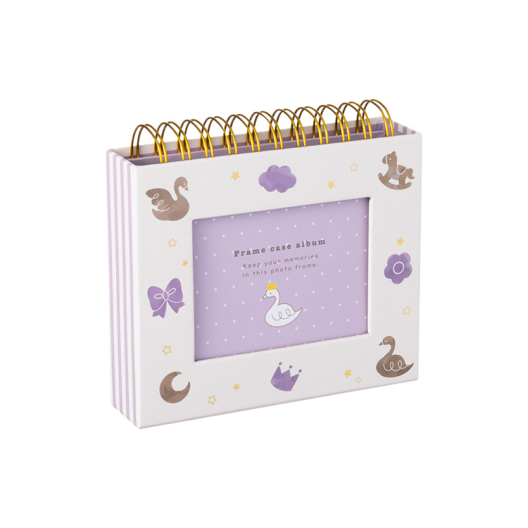 フォトランク フレームケース アルバム L/ベビーバイオレット A-FTPC-105-V