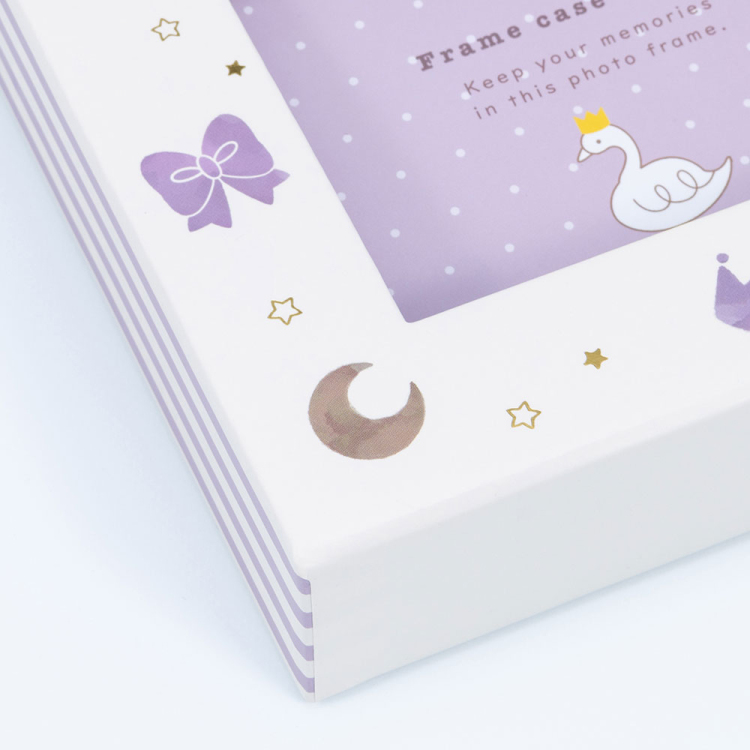 フォトランク フレームケース アルバム L/ベビーバイオレット A-FTPC-105-V