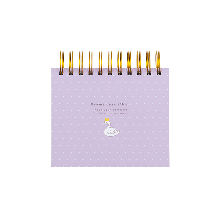 フォトランク フレームケース アルバム L/ベビーバイオレット A-FTPC-105-V