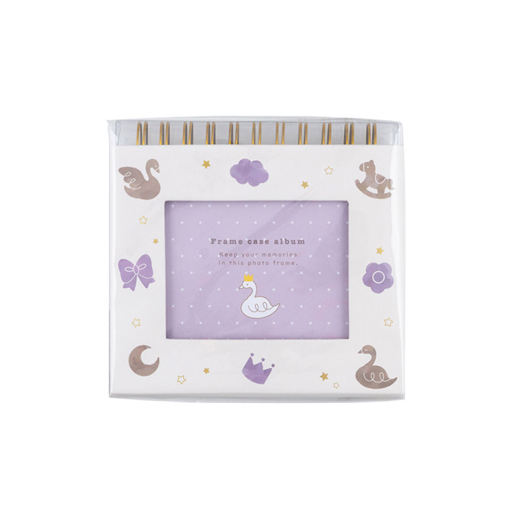 フォトランク フレームケース アルバム L/ベビーバイオレット A-FTPC-105-V