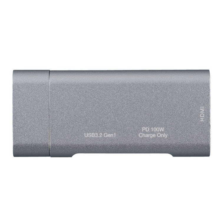 PD対応Type-CポケットサイズドッキングS/シルバー UD-C08SL