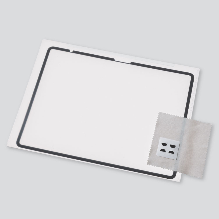 iPadAir13インチ用着脱式ペーパータッチフィルム TBF-IPA242FDGPK
