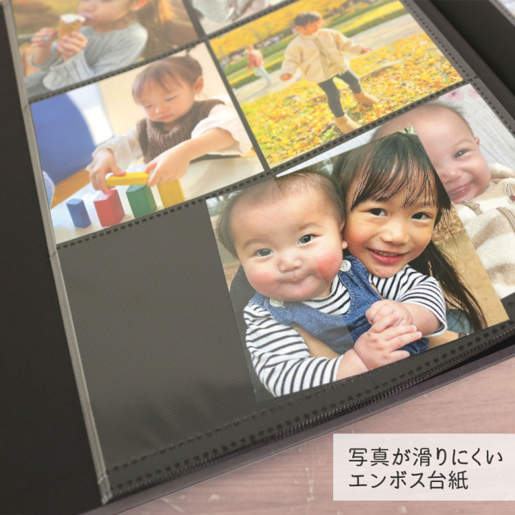 【WEB限定品】ナカバヤシ TCPK-BIS-6SQアルバム　専用替台紙 ／ リフィル ましかく2列3段 TCPK-BIS-6SQ-D10