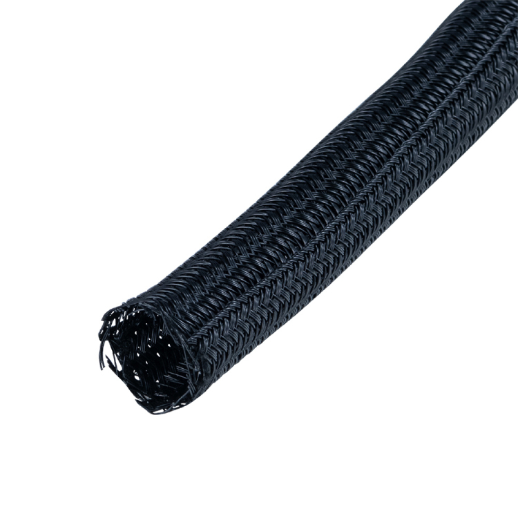 ナカバヤシ ケーブルすっきりチューブ 直径14mm 3m／黒 CW-HSM030BK　(tm)