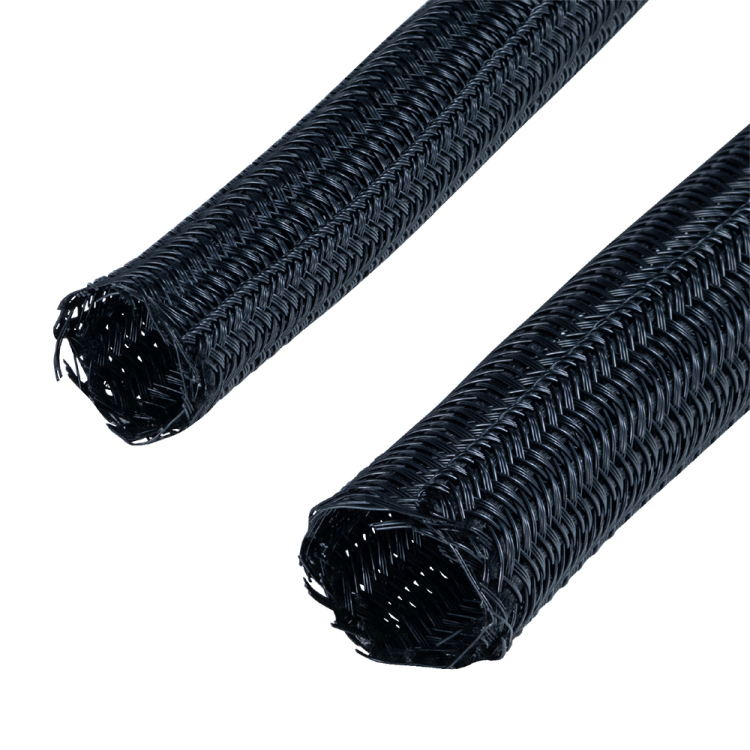 ナカバヤシ ケーブルすっきりチューブ 直径14mm 3m／黒 CW-HSM030BK　(tm)