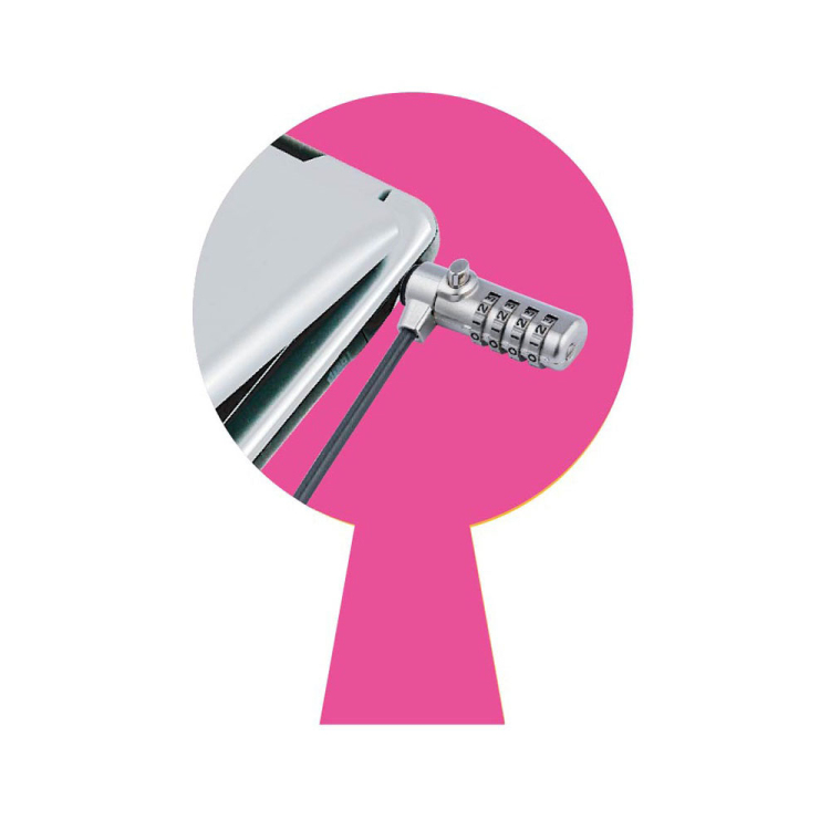 ナカバヤシ セキュリティロック/軽量/ダイヤル/ Noble SL-067 (tm)