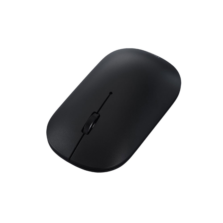 ナカバヤシ 無線静音 3ボタン Blue LEDマウス/ブラック MUS-RKT230BK (tm)