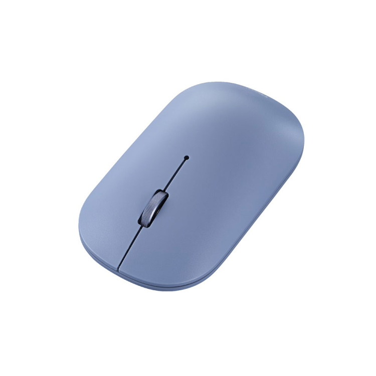 ナカバヤシ 無線静音 3ボタン Blue LEDマウス/ブルー MUS-RKT230BL (tm)