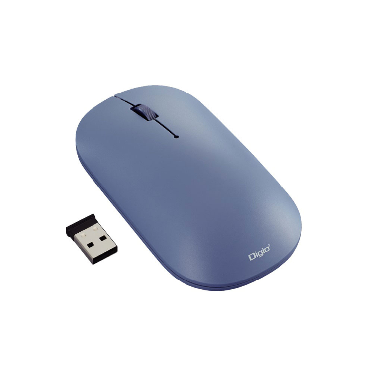 ナカバヤシ 無線静音 3ボタン Blue LEDマウス/ブルー MUS-RKT230BL (tm)