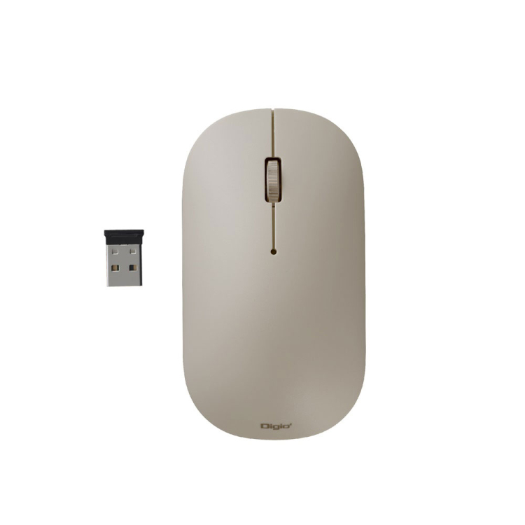 ナカバヤシ 無線静音 3ボタン Blue LEDマウス/グレージュ MUS-RKT230GY (tm)