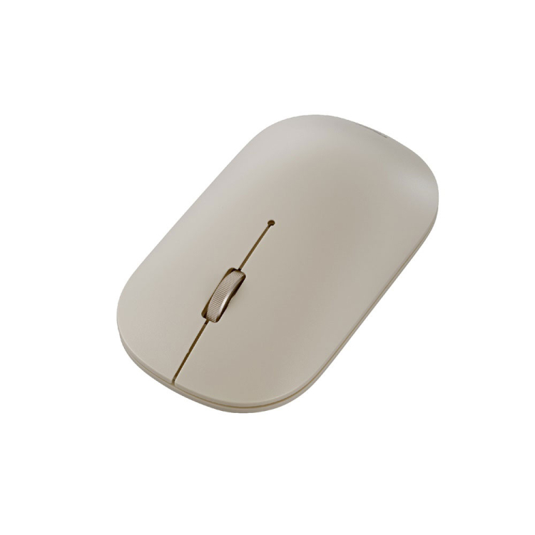 ナカバヤシ 無線静音 3ボタン Blue LEDマウス/グレージュ MUS-RKT230GY (tm)