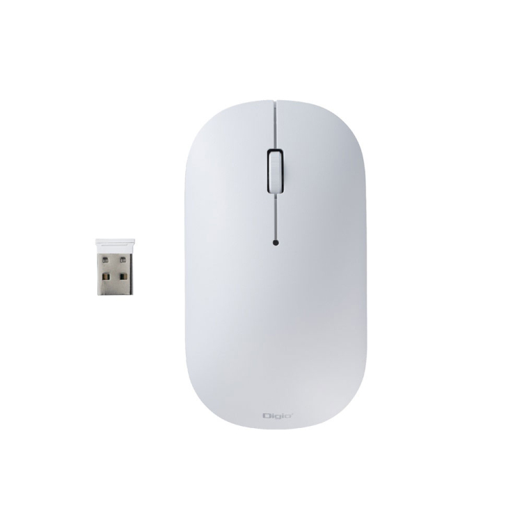 ナカバヤシ 無線静音 3ボタン Blue LEDマウス/ホワイト MUS-RKT230W (tm)