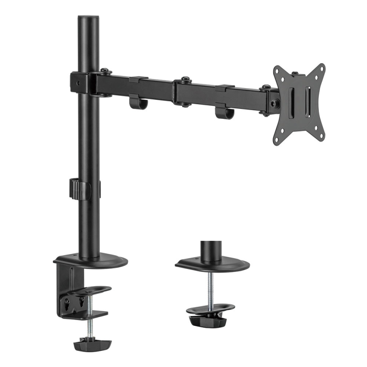 ナカバヤシ MONITOR ARM ポール固定式 液晶モニター用アーム/ブラック DTA-AR02BK (tm)