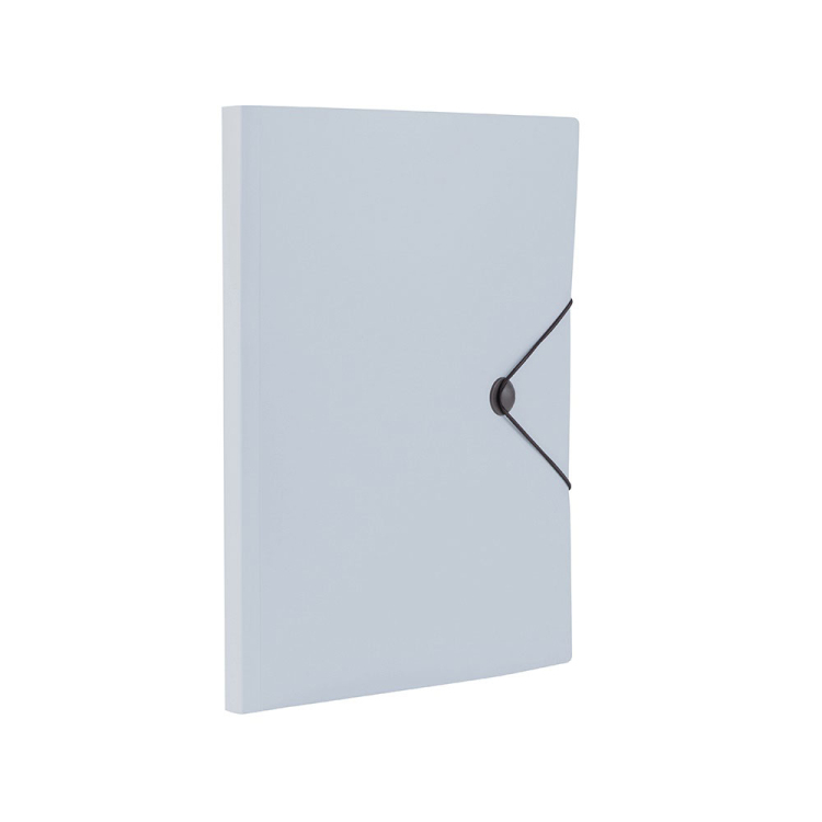 ナカバヤシ ホルブック/A4/12ポケット/ライトグレー CB8031-LGY