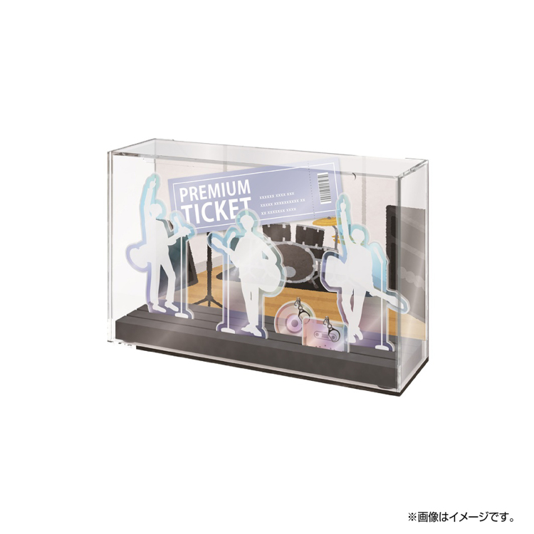 ナカバヤシ アクリルスタンドケース 高さ12cm対応 CCA-101CR (tm)