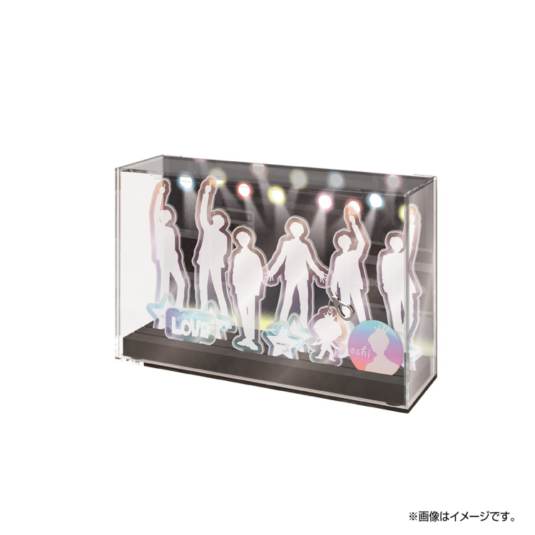 ナカバ?сV アクリルスタンドケース 高さ12cm対応 CCA-101CR (tm)