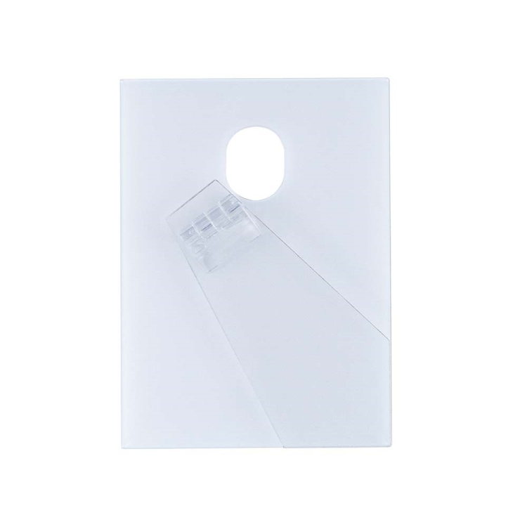 ナカバヤシ アクリル製フォトフレーム/スライド式/L/ホワイト F-AC-101-W