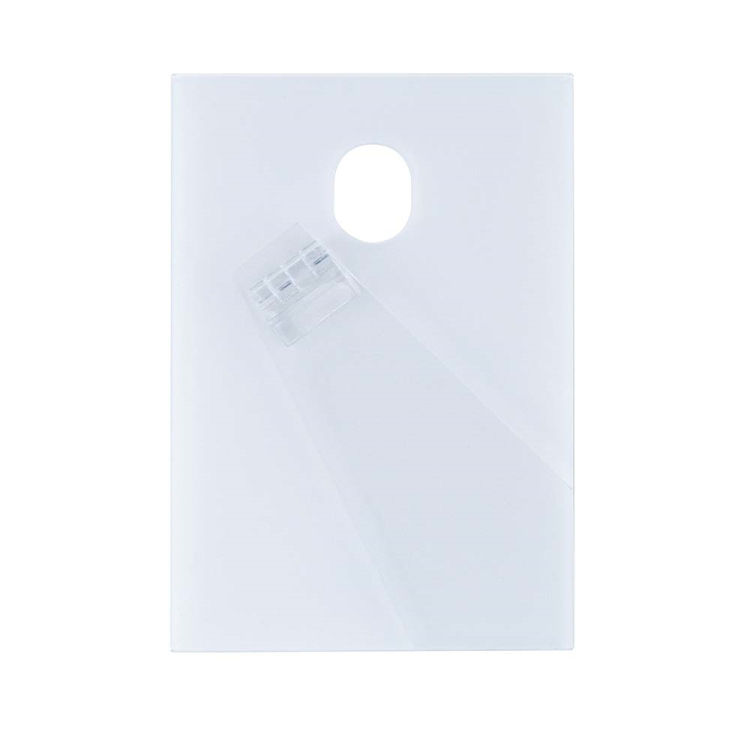 ナカバヤシ アクリル製フォトフレーム/スライド式/KG/ホワイト F-AC-102-W