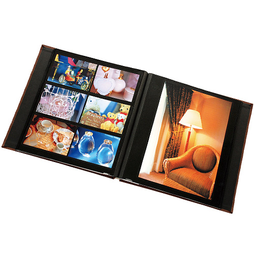 ナカバヤシ 布クロスアルバム de favine【ドゥファビネ】 フエルアルバム Lサイズ アH-LD-191-Sブラウン