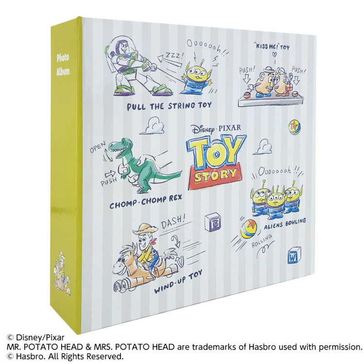 【WEB限定】Disney ディズニーキャラクター L判 720枚収納 アルバム 高透明 6面ポケット 2列3段 IT-DY6L-720-03 トイ・ストーリー