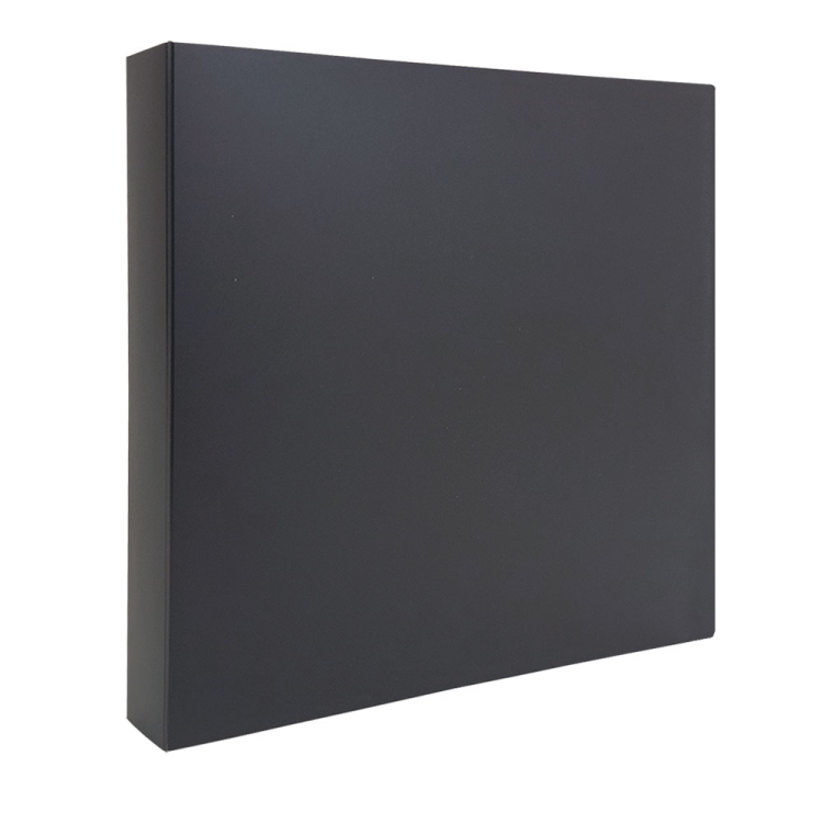 【WEB限定】 ナカバヤシ シンプルカラーポケットアルバム L 判480枚収納 IT-SCV6L-480-D ブラック