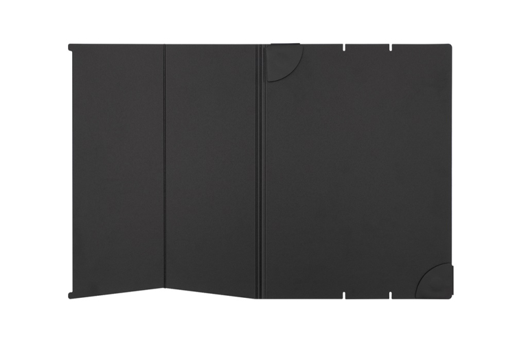 ナカバヤシ マグネットクリップボード カドップ/スタンドタイプ/A4/フルブラック QB-STKA4-D