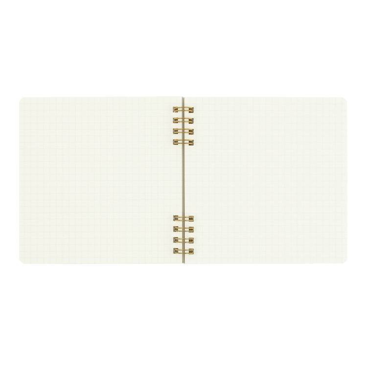 ナカバヤシ ロジカルWリング B6 方眼 GentleDogs 2 NW-B611SQ-2