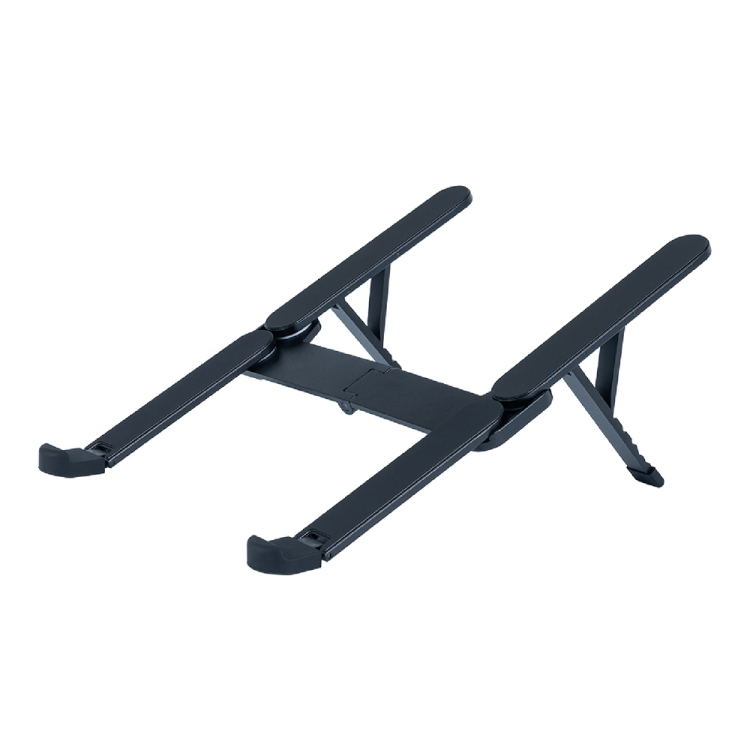 ナカバヤシ 折りたたみノートPCスタンド 超コンパクト/黒 NS-05BK (tm)