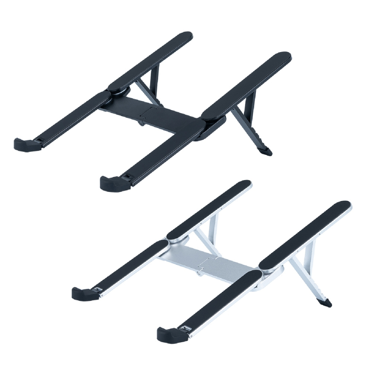 ナカバヤシ 折りたたみノートPCスタンド 超コンパクト/シルバー NS-05SL (tm)