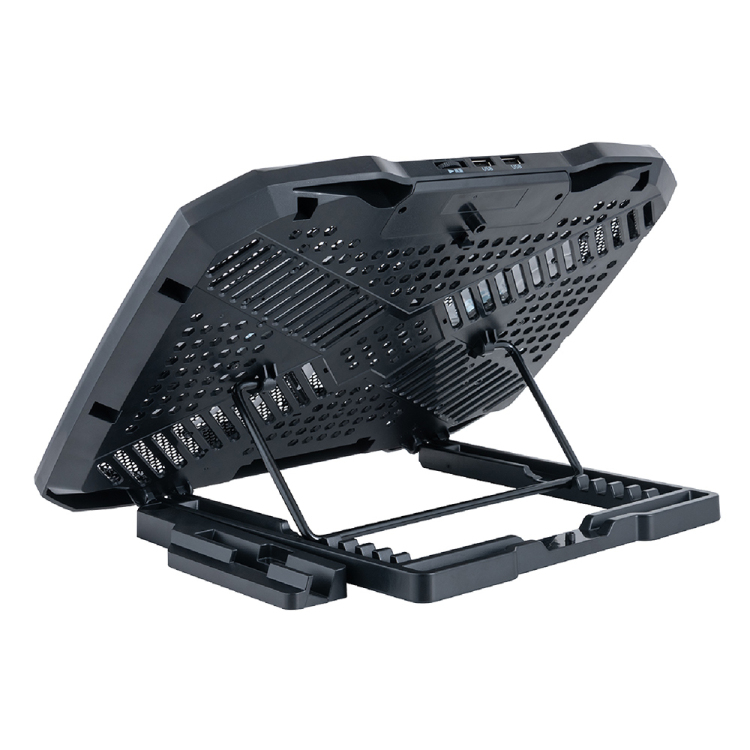 ナカバヤシ ノートPCクーラー 2WAY2FANコンパクト／クロ NSF-08BK　(tm)