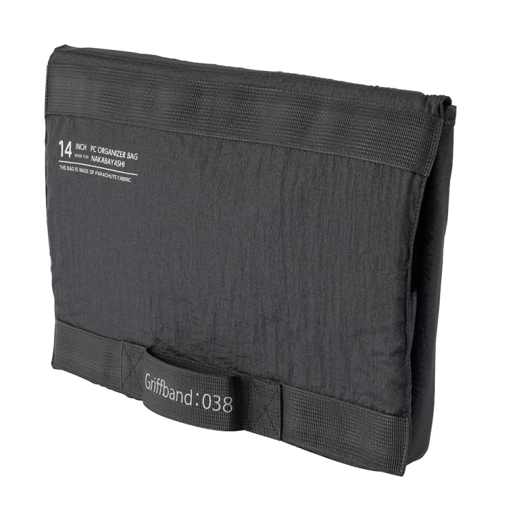 ナカバヤシ 14インチPCオーガナイザーバッグ/軽量/ブラック SZC-FC142302BK (tm)
