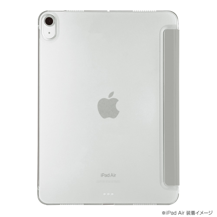 ナカバヤシ iPadAir11用軽量ハードケースカバー/グレー TBC-IPA24100GY (tm)