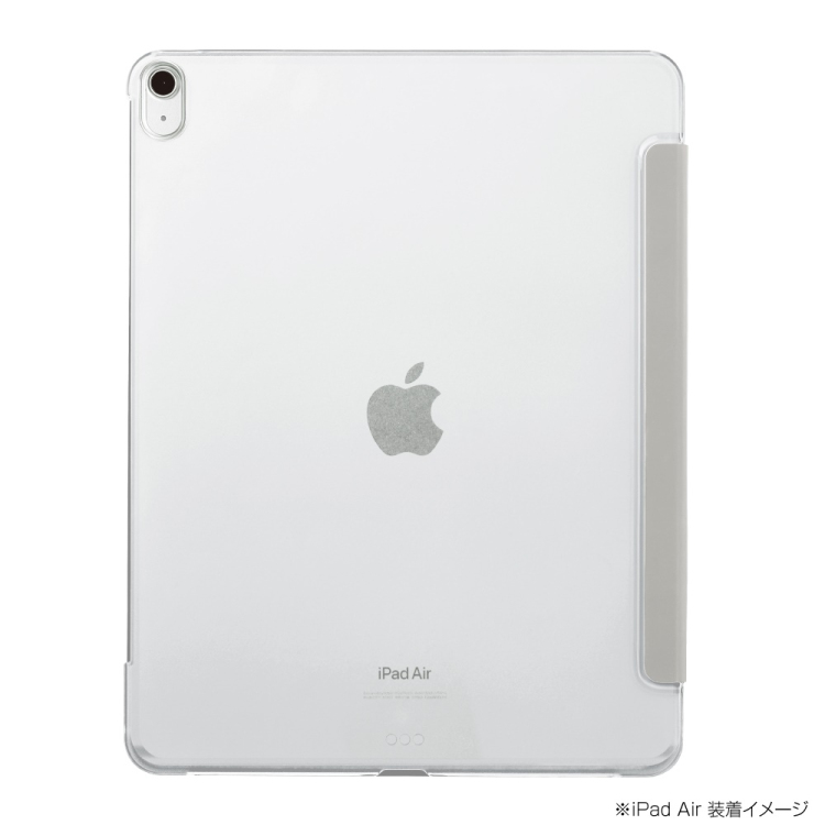 ナカバヤシ iPadAir13用軽量ハードケースカバー/グレー TBC-IPA24300GY (tm)