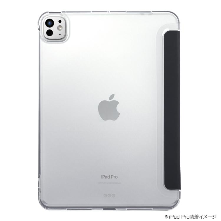 ナカバヤシ iPadPro11用軽量ハードケースカバー/ブラック TBC-IPP24100BK (tm)
