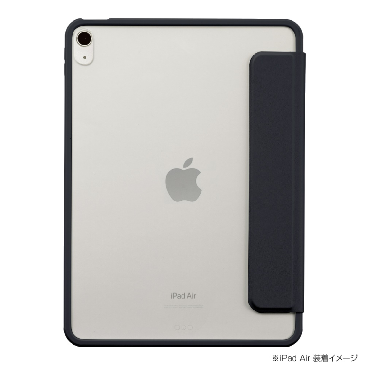 ナカバヤシ iPadAir11用マグネット分離式衝撃吸収ケース/ブラック TBC-IPA24101BK (tm)