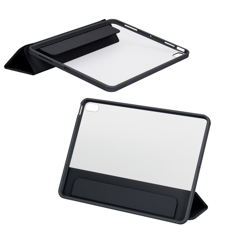 ナカバヤシ iPadAir11用マグネット分離式衝撃吸収ケース/ブラック TBC-IPA24101BK (tm)