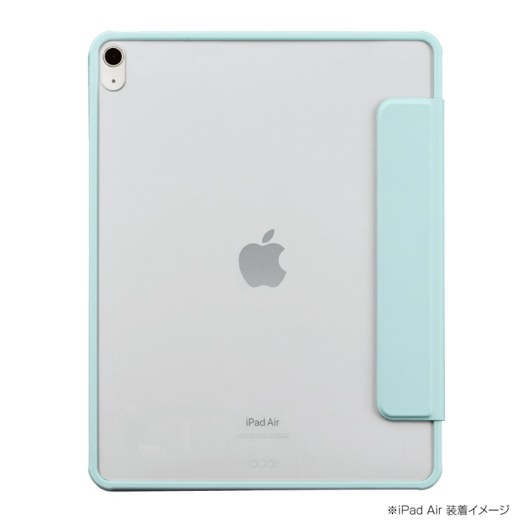 ナカバヤシ iPadAir13用マグネット分離式衝撃吸収ケース/ライトブルー TBC-IPA24301LBL (tm)